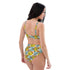 Printed rPET High-Waist Sport Bikini - Animal Print (Style 1)