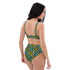 Printed rPET High-Waist Sport Bikini - Animal Print (Style 3)