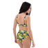 Printed rPET High-Waist Sport Bikini - Paint