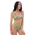 Printed rPET High-Waist Sport Bikini - Animal Print (Style 1)