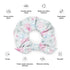 Scrunchie De Tela Reciclada Estampada - Floral Medley