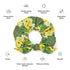 Printed Recycled-Fabric Scrunchie - Tropical Garden