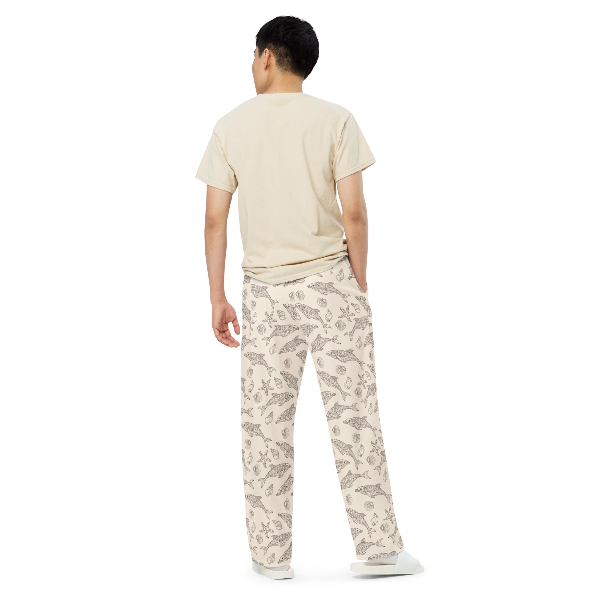 Loose-Fit Lounge Pants - Tidal Rhythm