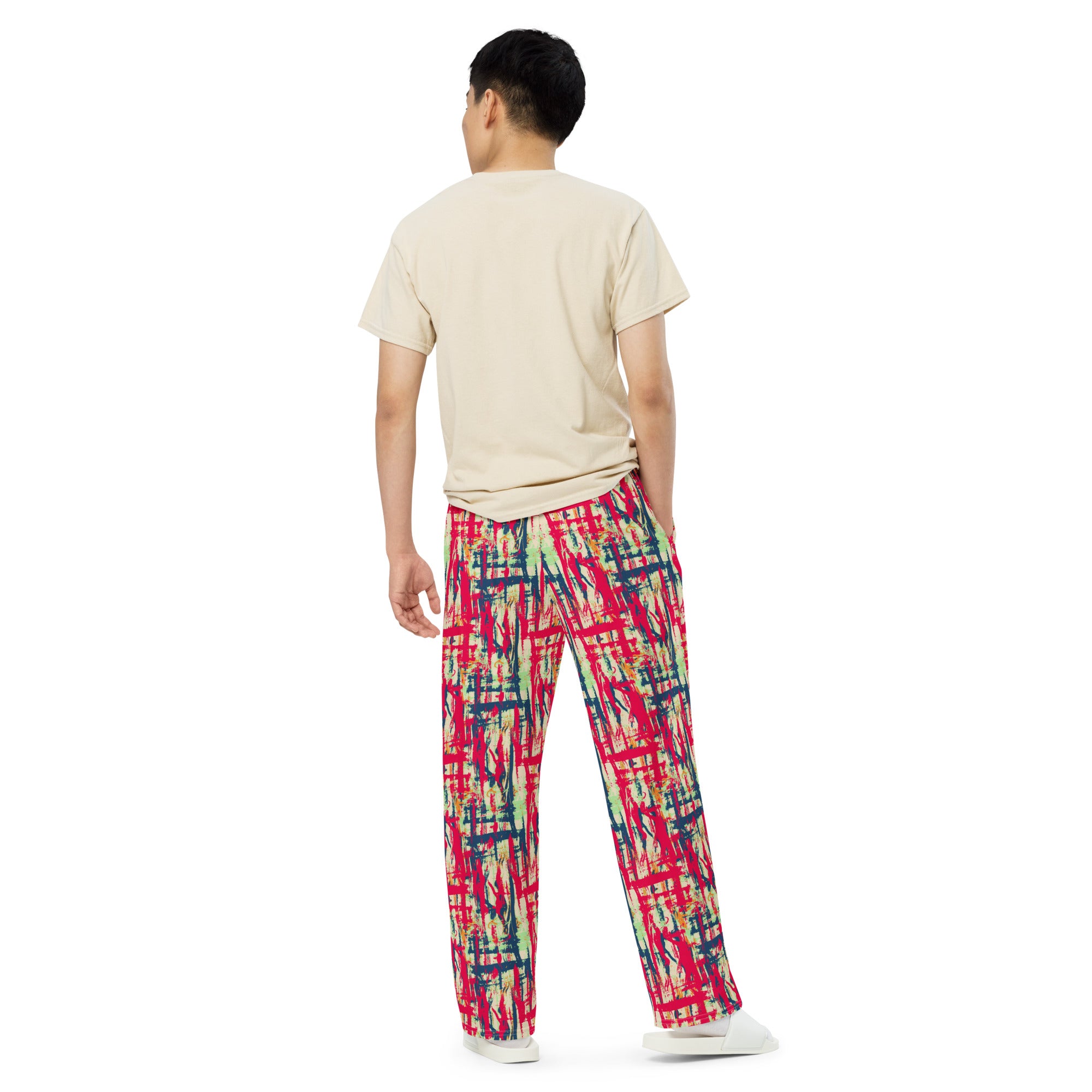 Loose-Fit Lounge Pants - Urban Art