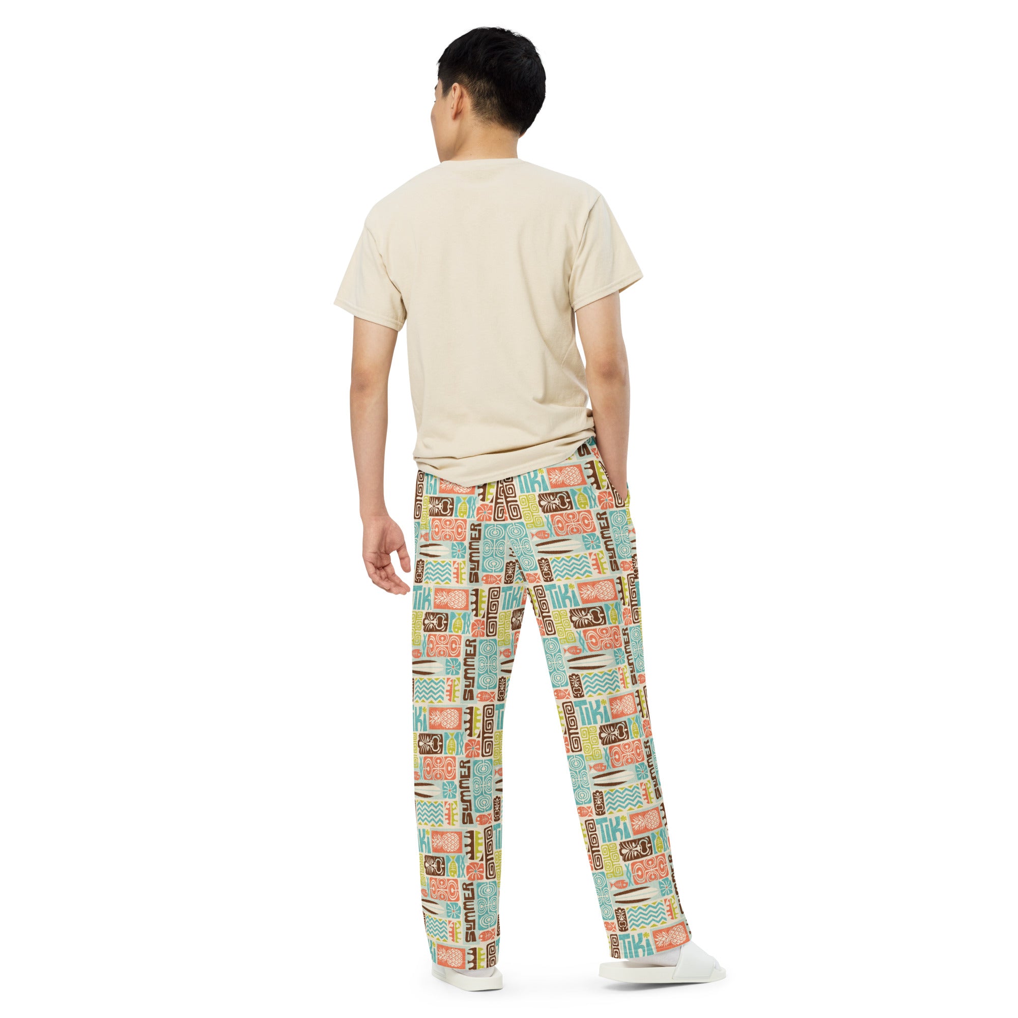 Loose-Fit Lounge Pants - Tiki Summer