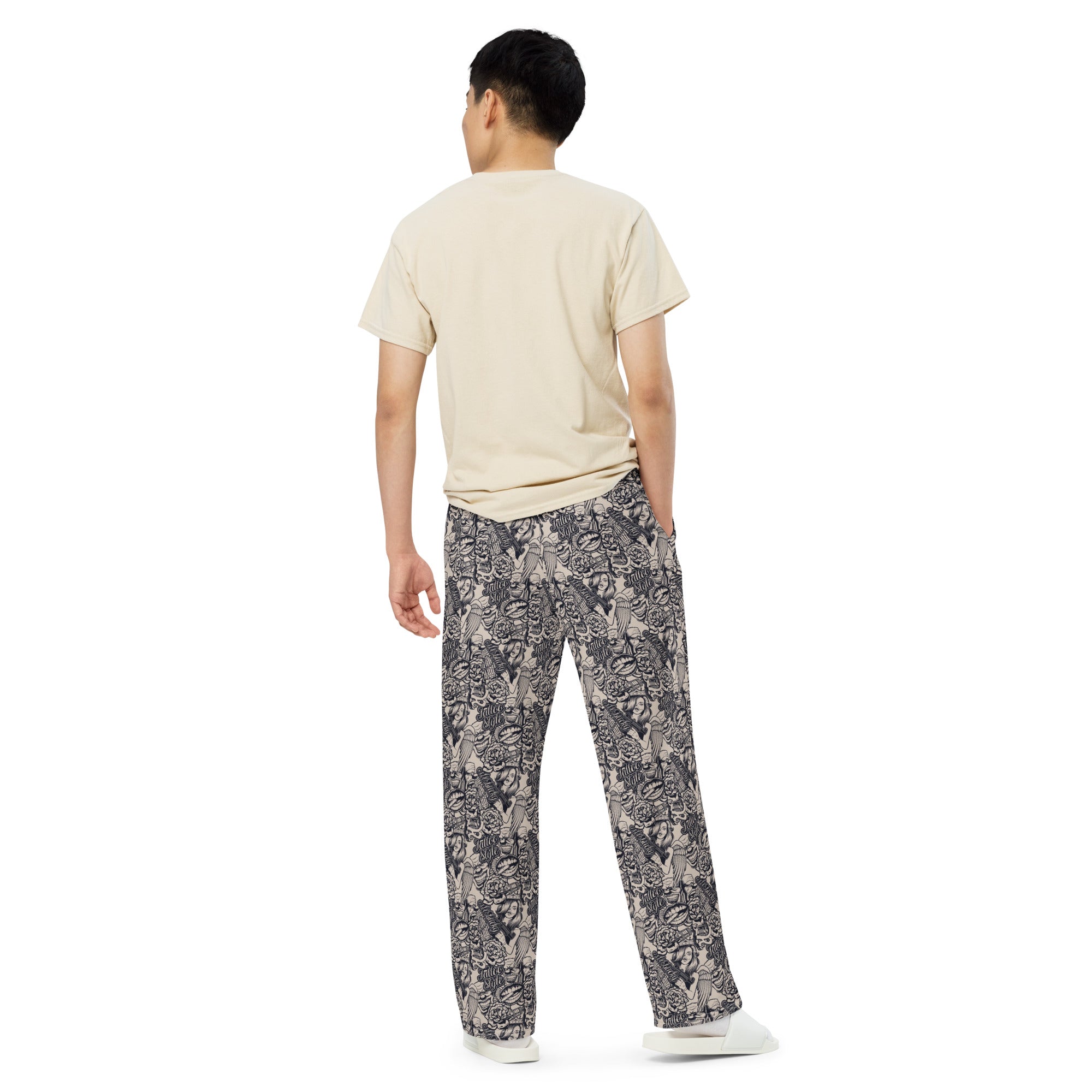 Loose-Fit Lounge Pants - Tattoo