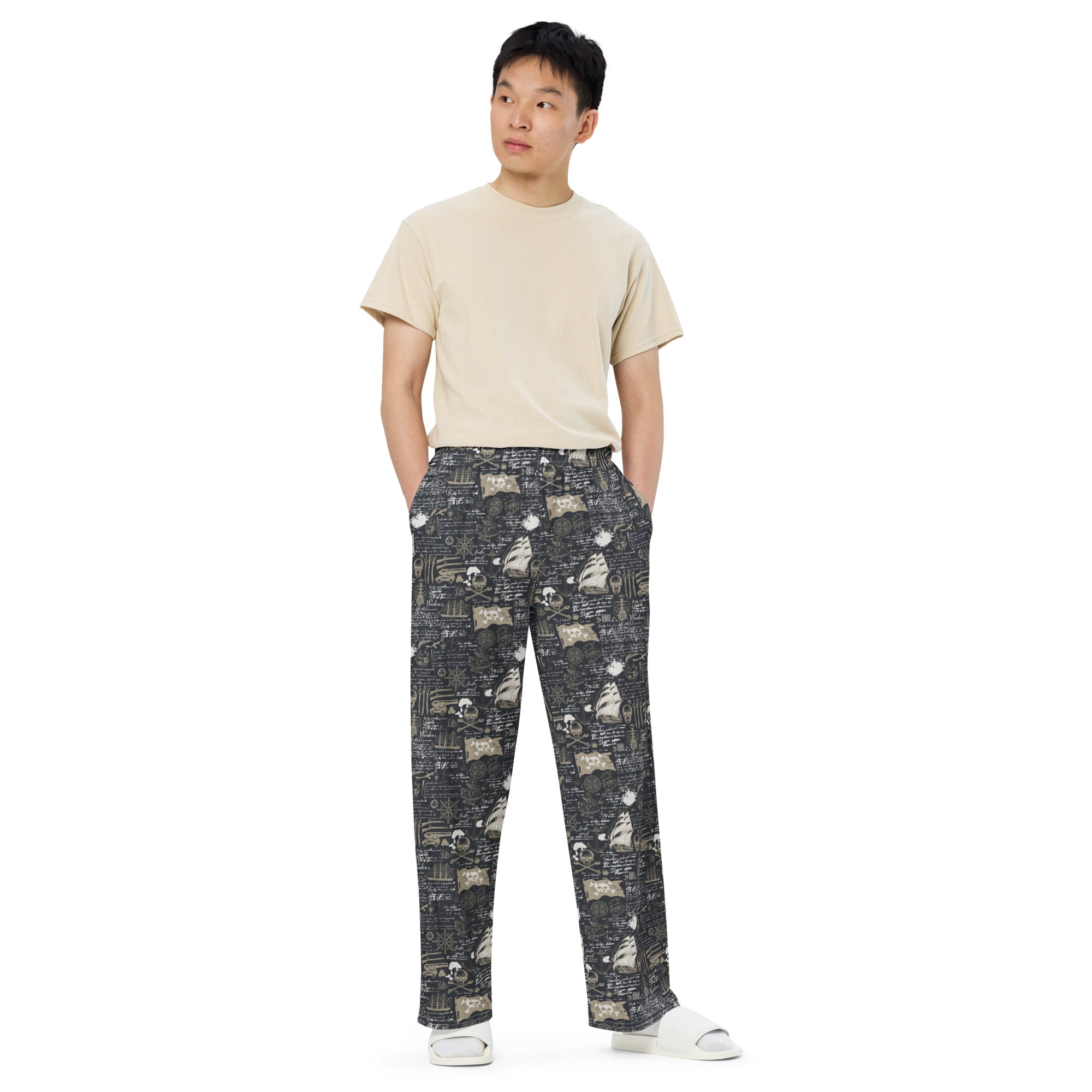 Loose-Fit Lounge Pants - Blackbeards Ghost