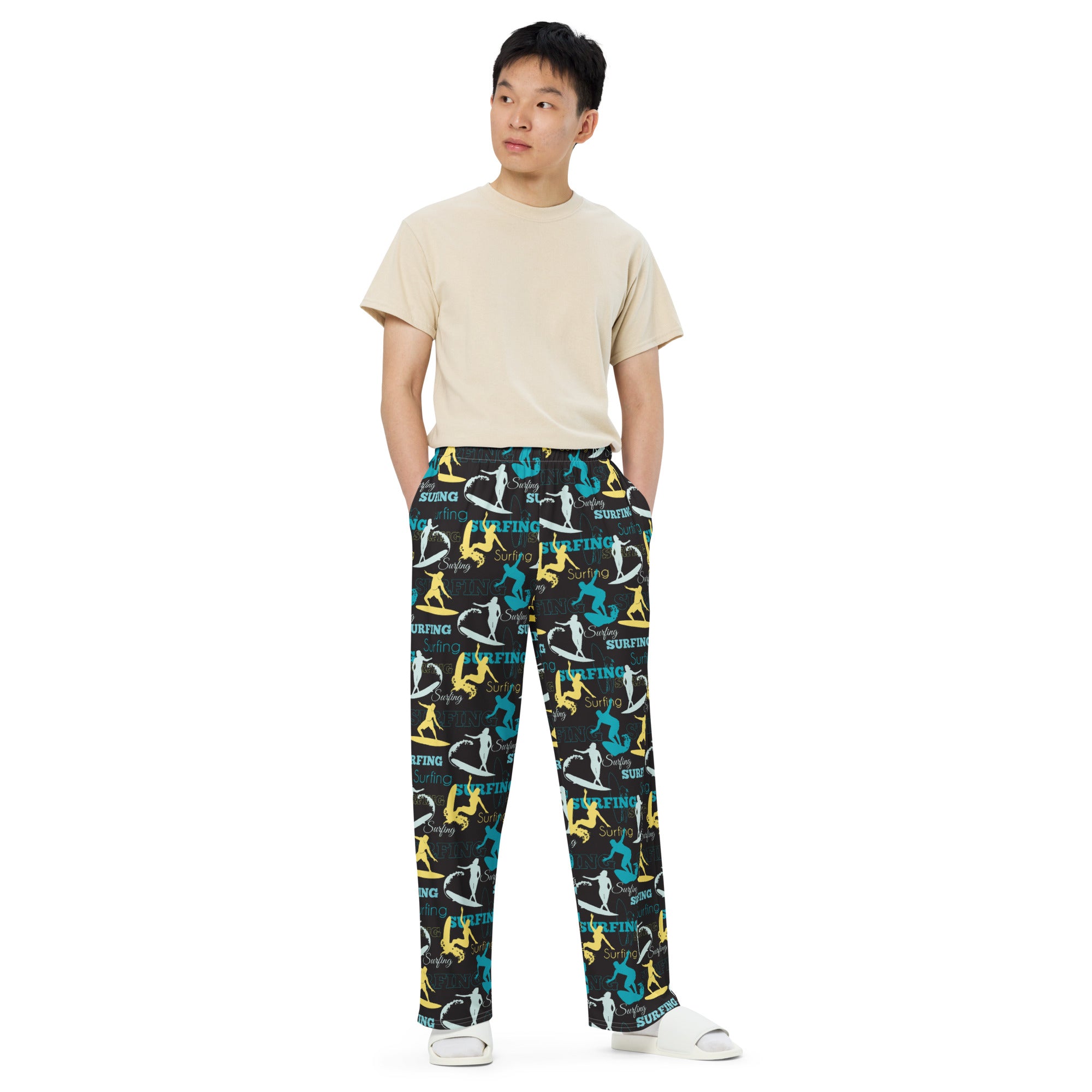 Loose-Fit Lounge Pants - Gone Surfing