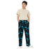 Loose-Fit Lounge Pants - Palm Waves