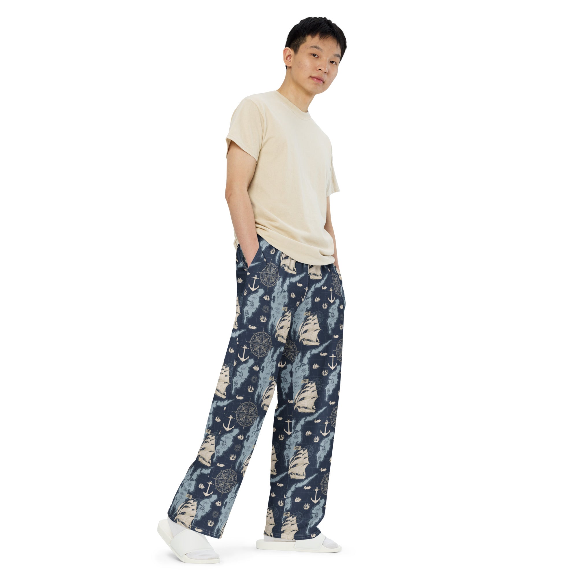 Loose-Fit Lounge Pants - There Be Monsters