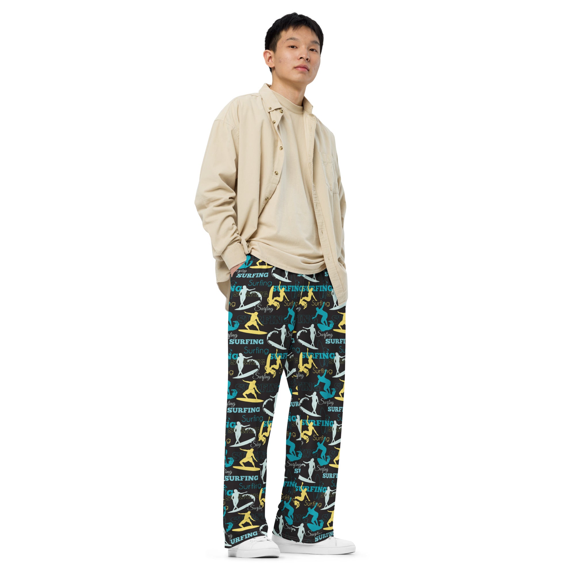 Loose-Fit Lounge Pants - Gone Surfing