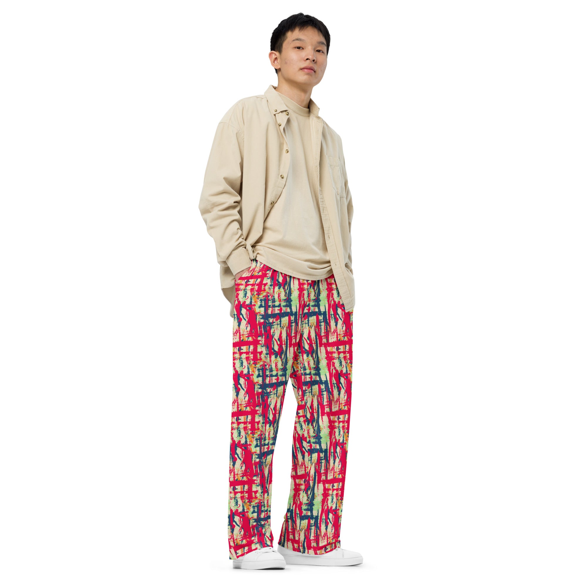 Loose-Fit Lounge Pants - Urban Art