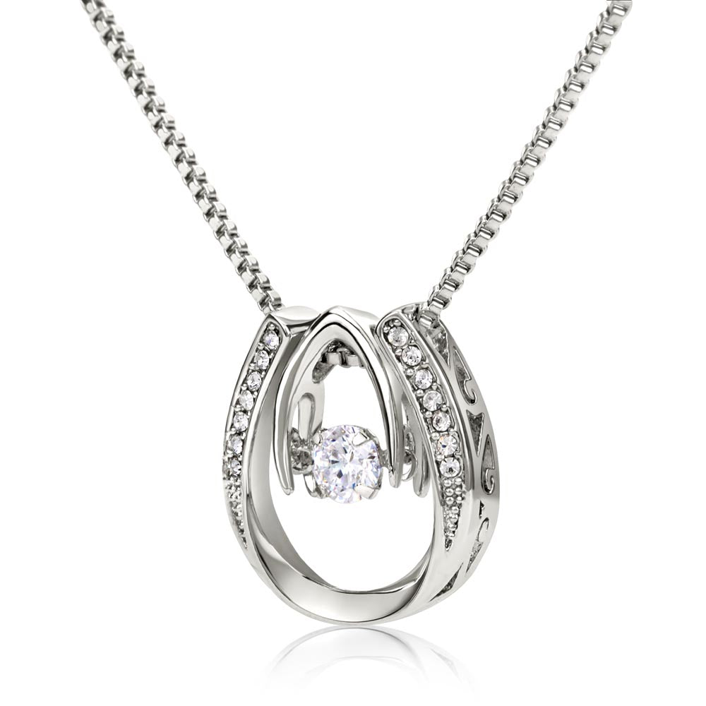 Lucky In Love Cubic Zirconia Necklace