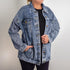 Women's Oversize Printed Denim Jacket - Style 01B