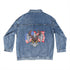 Customizable Men's Printed Denim Jacket