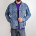 Men's Printed Denim Jacket - Style 02A