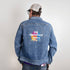 Men's Printed Denim Jacket - Style 02A