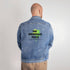 Men's Printed Denim Jacket - Style 06B