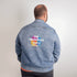 Men's Printed Denim Jacket - Style 02A