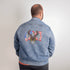 Customizable Men's Printed Denim Jacket