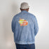 Men's Printed Denim Jacket - Style 06A