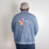 Men's Printed Denim Jacket - Style 02A