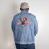 Customizable Men's Printed Denim Jacket