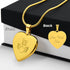 Customizable Engraved Heart Necklace