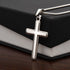 Unisex Stainless Cross Necklace