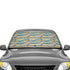 Car Umbrella Sun Shade - Mosaic Waves