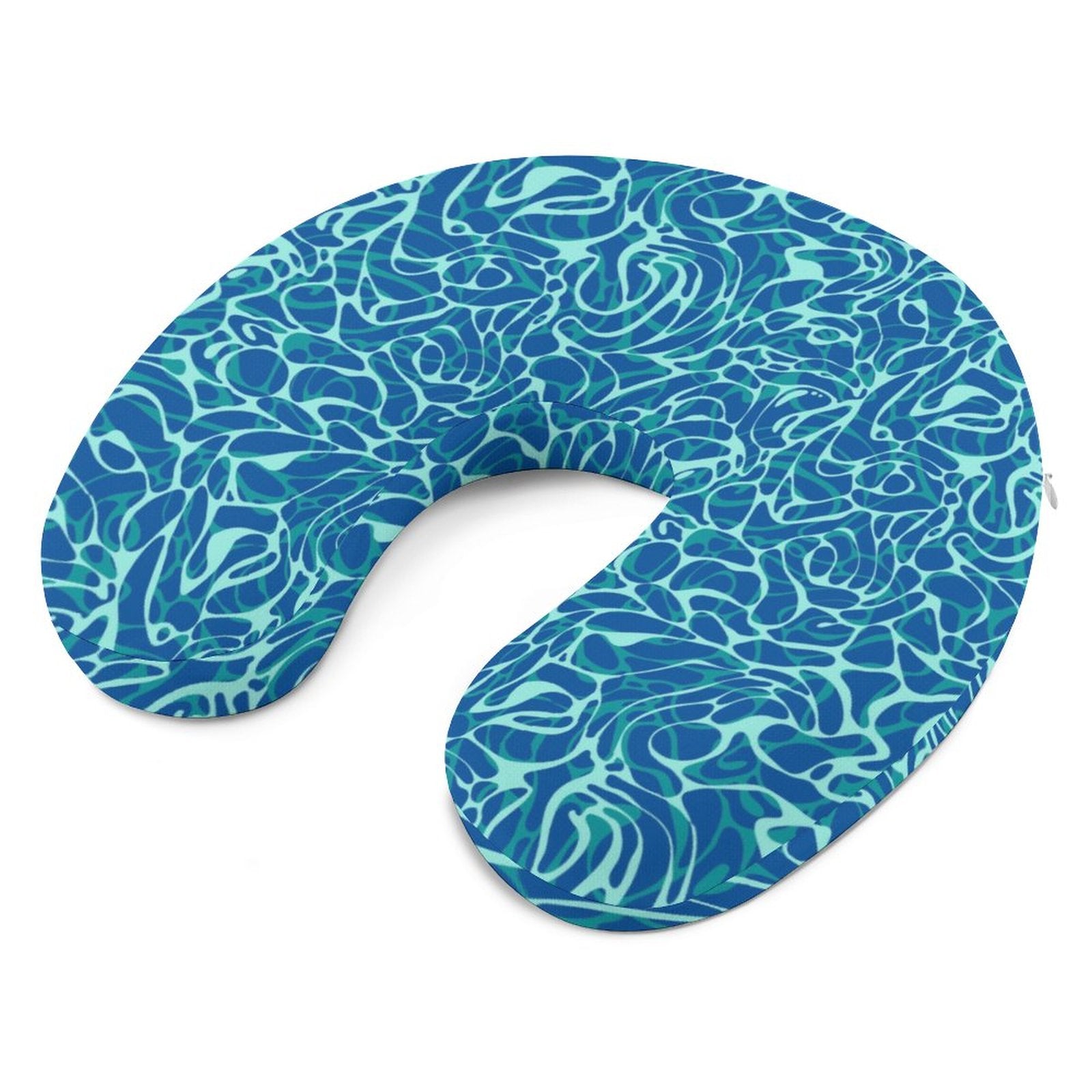 Travel Neck Pillow - Blue Water