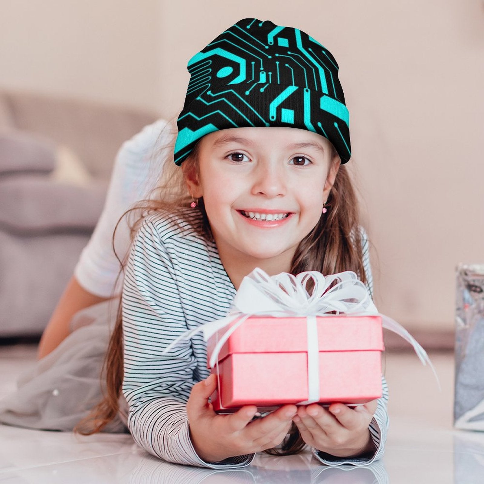 Kids' Knit Beanie - TRON