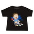 Baby Jersey Short Sleeve Tee - Apple (Black)