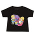 Baby Jersey Short Sleeve Tee - Blocks (Black)