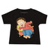 Baby Jersey Short Sleeve Tee - Jump (Black)