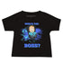 Baby Jersey Short Sleeve Tee - The Boss (Black)