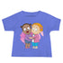 Tee-shirt à manches courtes en jersey pour bébé - Besties (Couleurs)