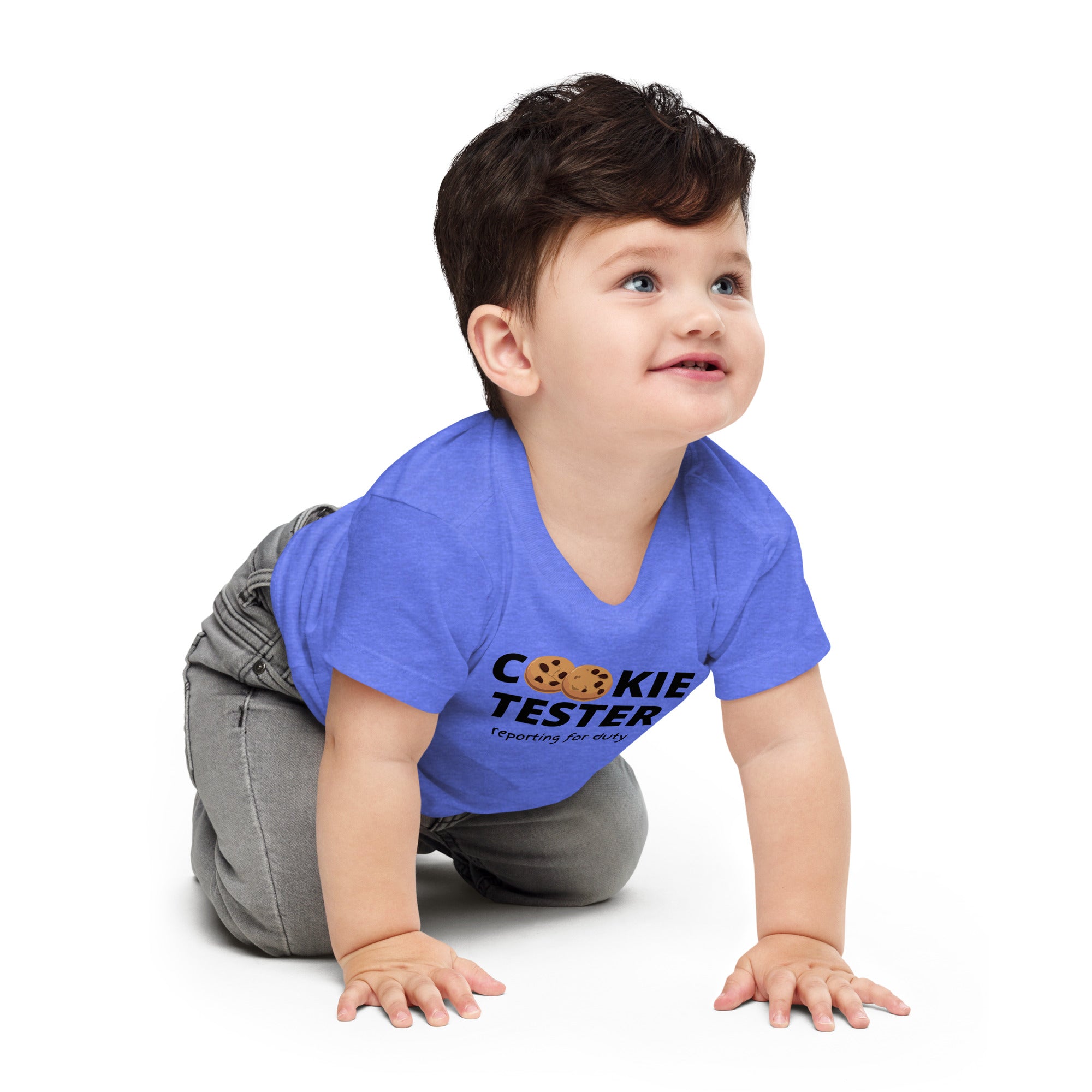 Baby Jersey Short Sleeve Tee - Cookie Tester (Colors)