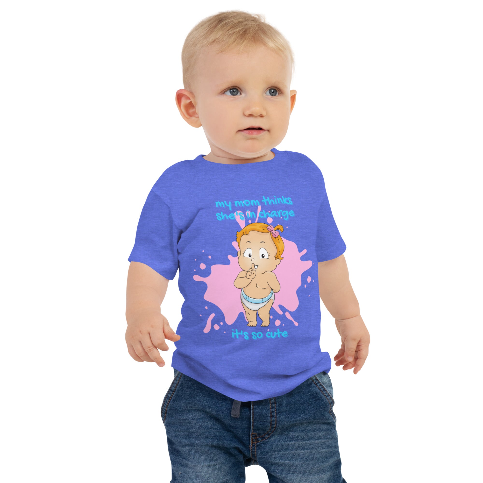 Baby Jersey Short Sleeve Tee - In Charge (Colors)