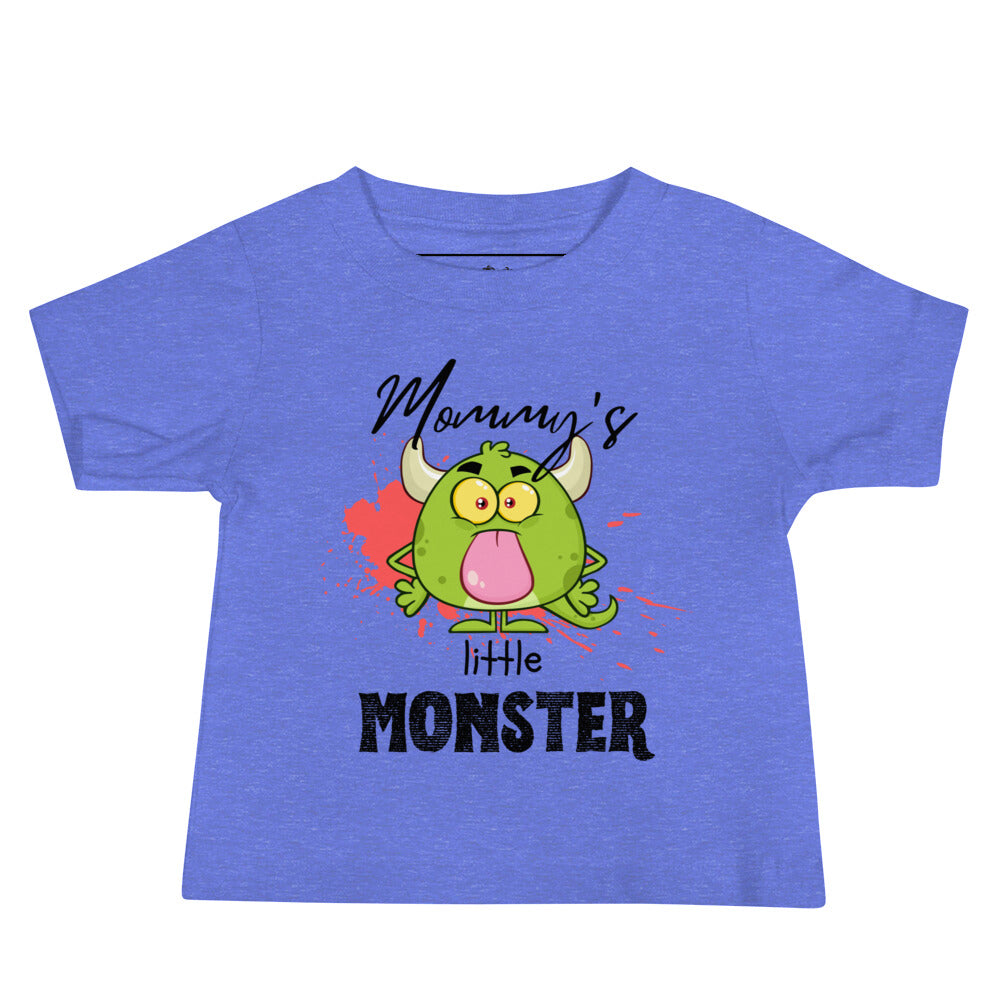 Baby Jersey Short Sleeve Tee - Little Monster (Colors)