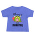 Camiseta de punto de bebé de manga corta - Little Monster (Colores)