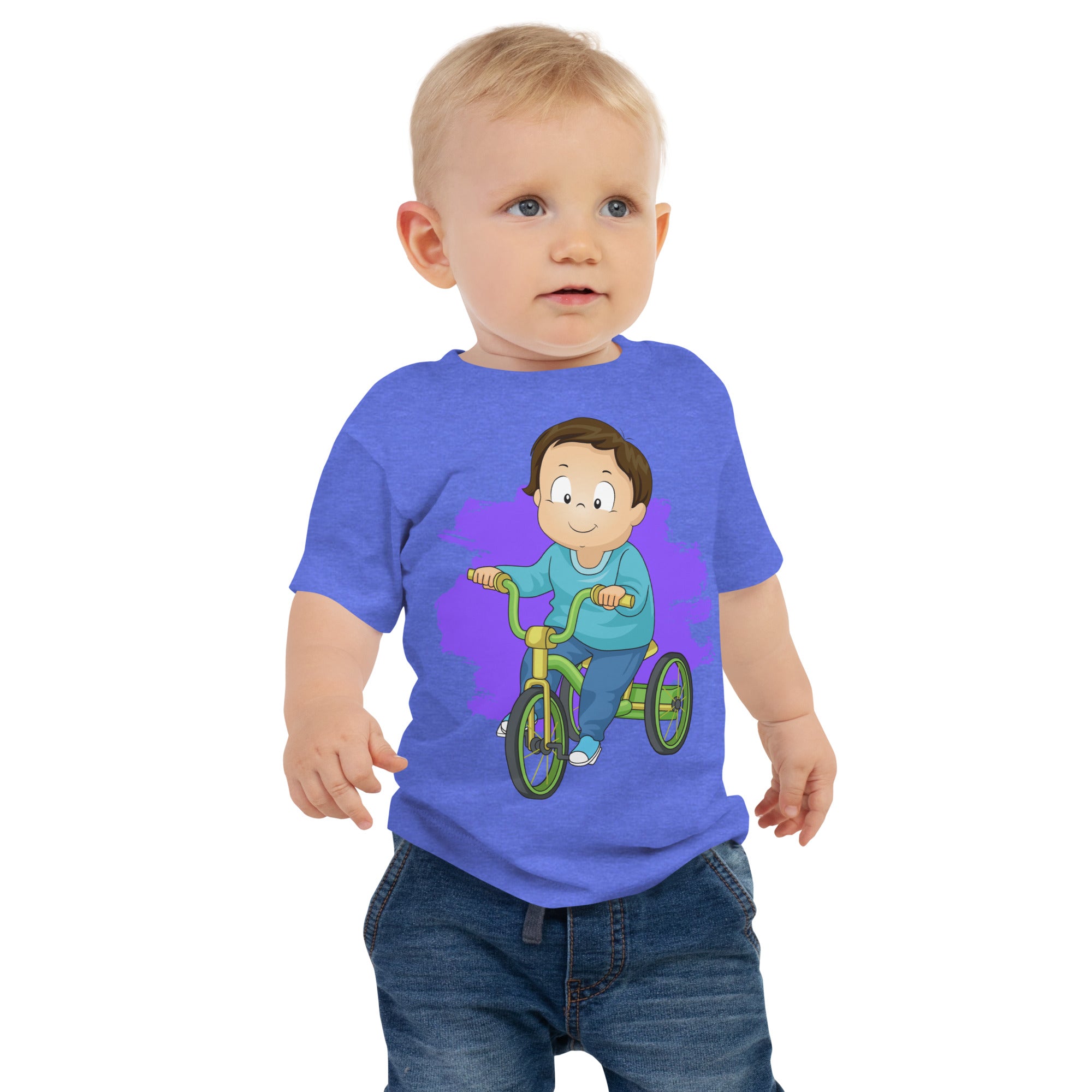 Baby Jersey Short Sleeve Tee - Trike (Colors)