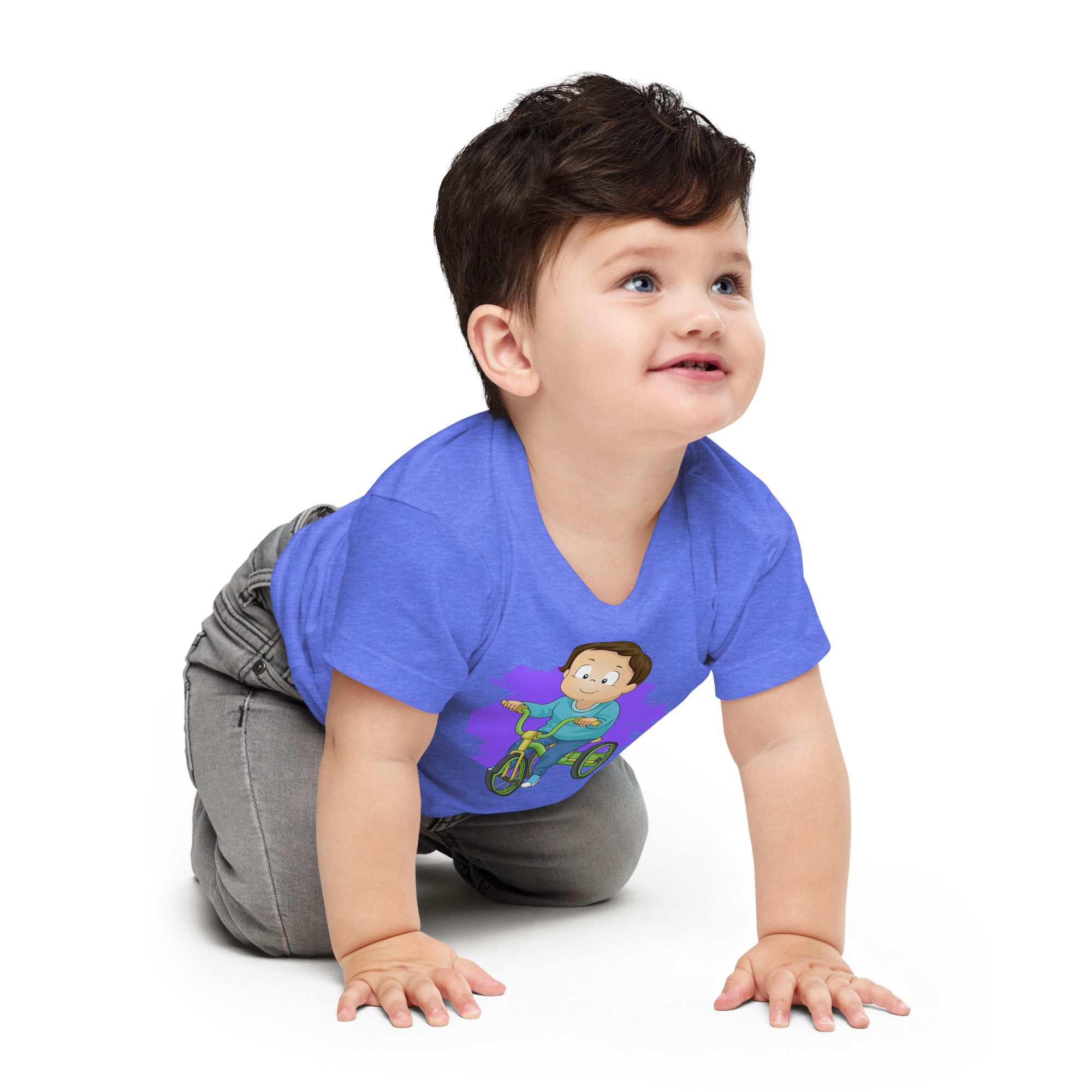 Baby Jersey Short Sleeve Tee - Trike (Colors)