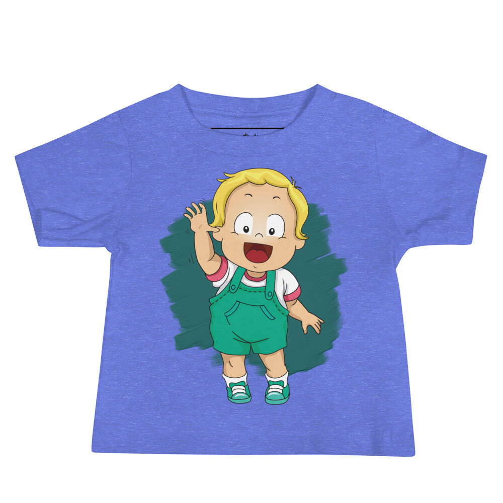 Camiseta Bebé Jersey Manga Corta - Ola (Colores)