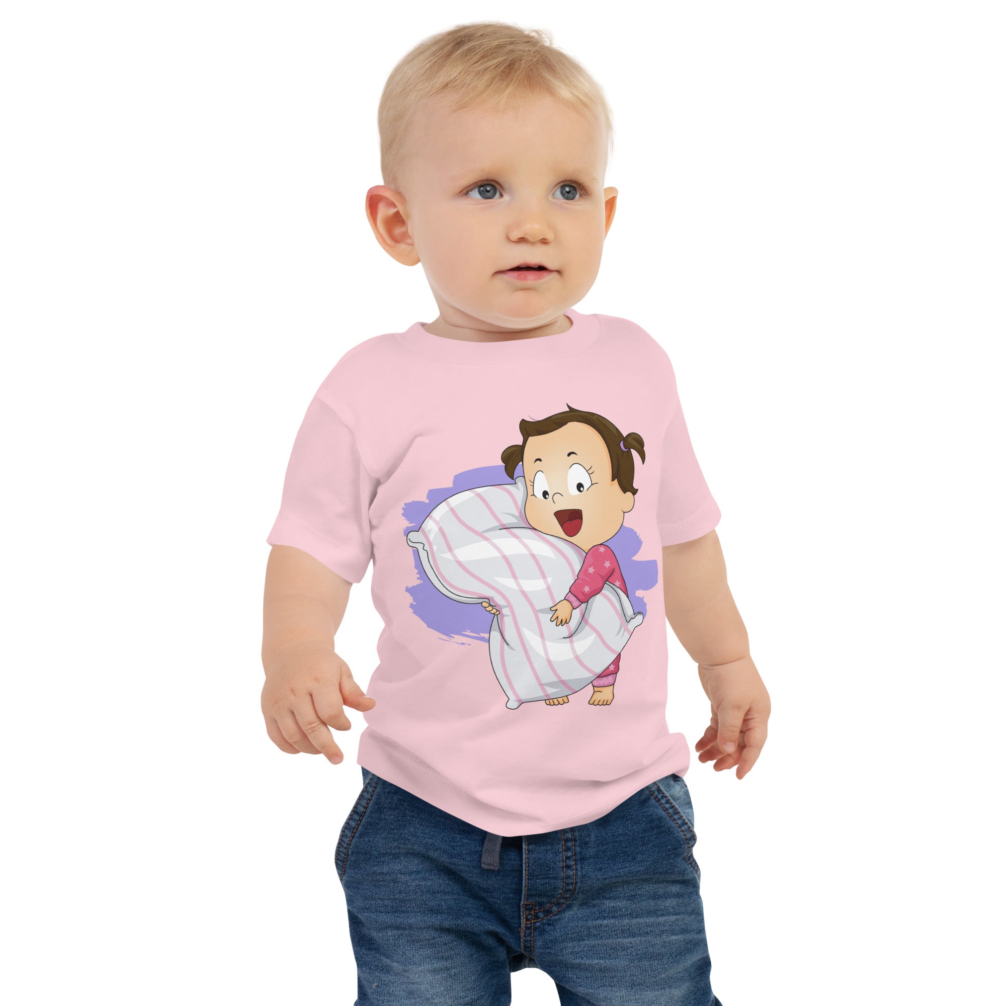 Baby Jersey Short Sleeve Tee - Bedtime (Colors)