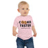 Tee-shirt à manches courtes en jersey pour bébé - Cookie Tester (Couleurs)