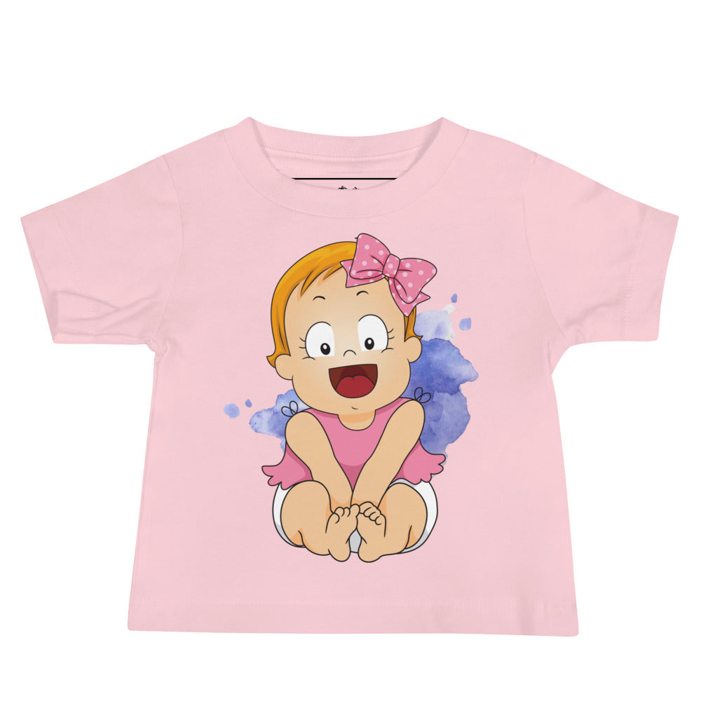 Baby Jersey Short Sleeve Tee - Cutie (Colors)