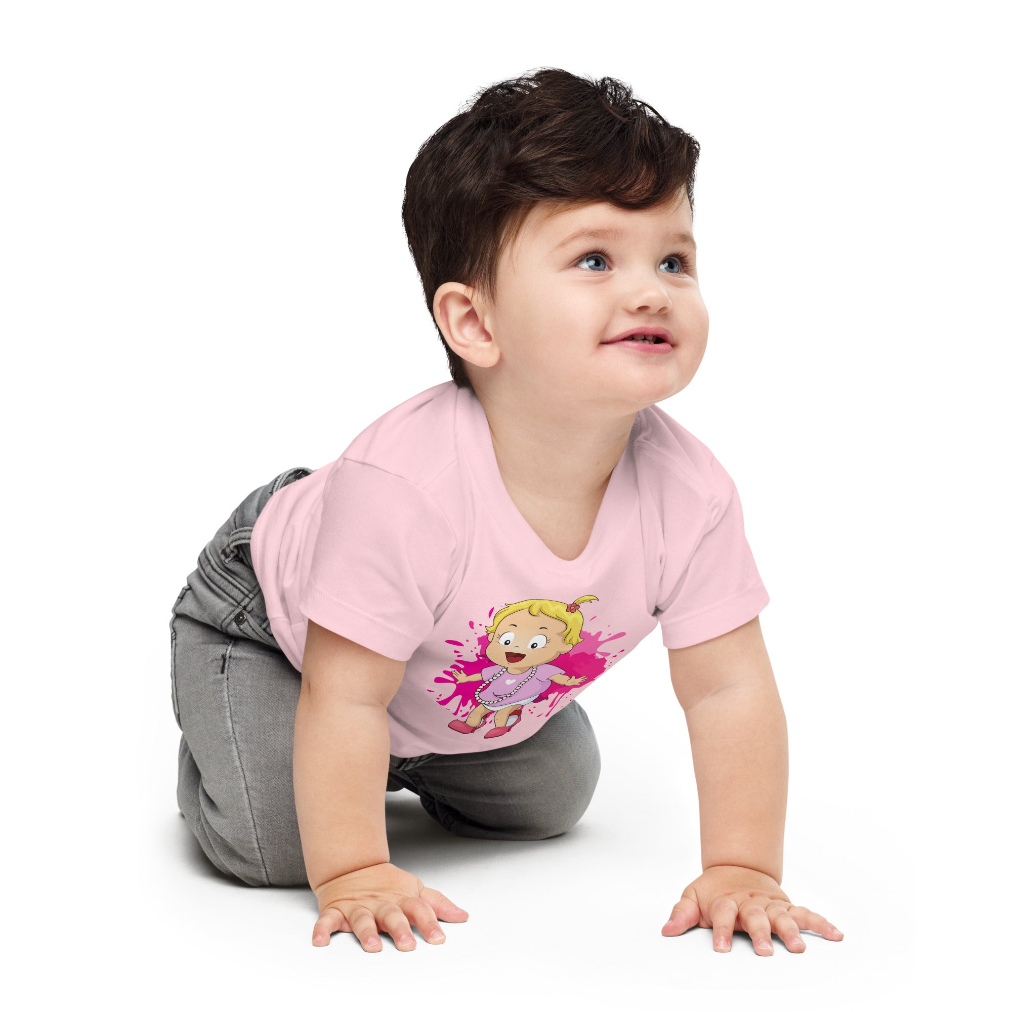 Baby Jersey Short Sleeve Tee - Dress- Up (Colors)