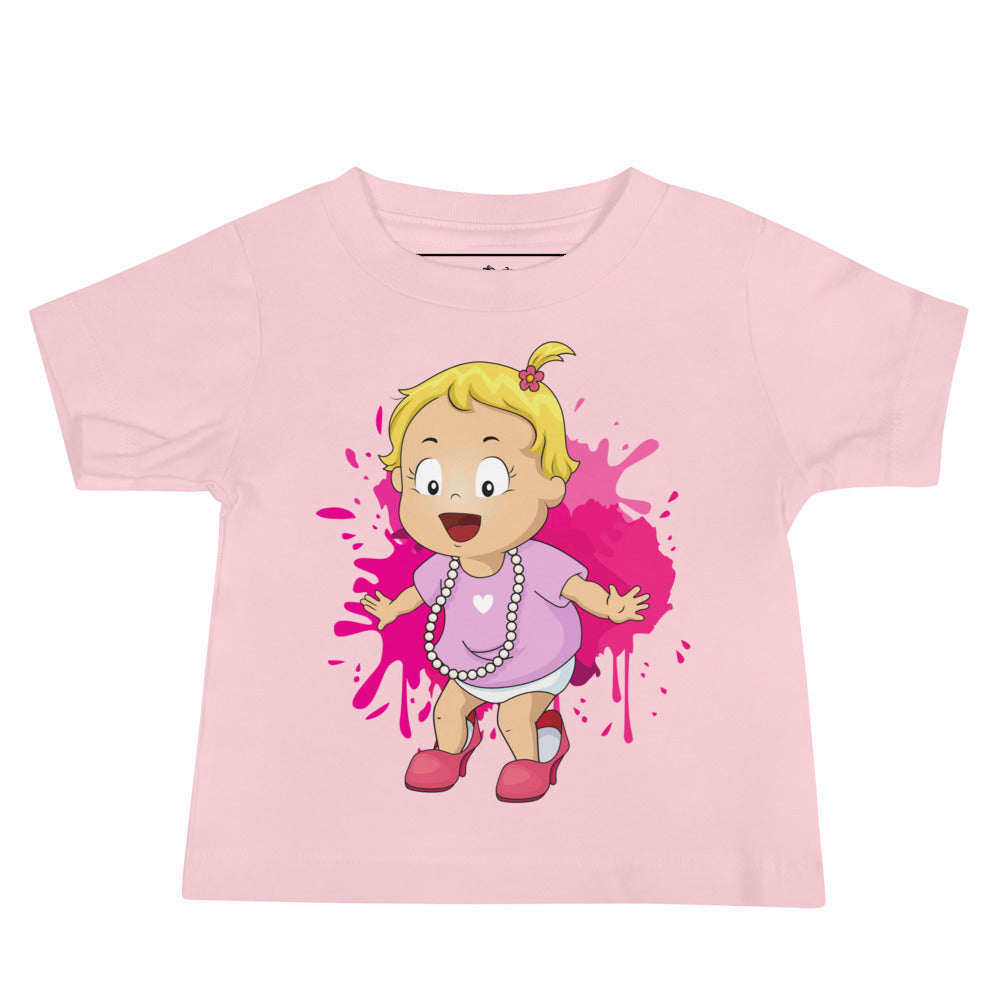 Camiseta Manga Corta Baby Jersey - Vestir (Colores)