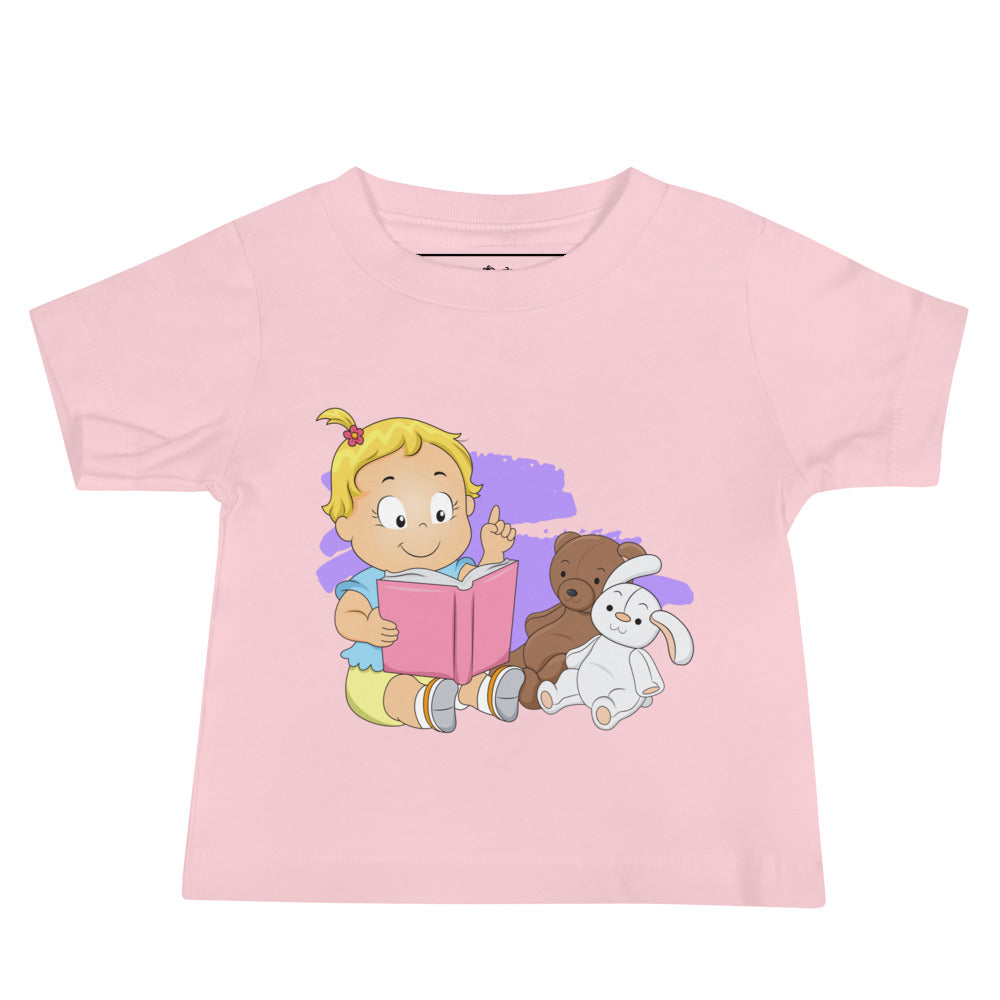 Baby Jersey Short Sleeve Tee - Story Time (Colors)